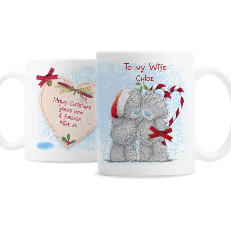 Personalised Me to You Bear Christmas Couple Mug £10.99